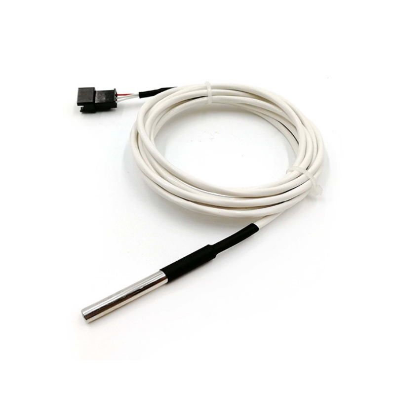 حساس حرارة بمقاومة حرارية NTC 10kΩ — غلاف SS304, موصل جاك 3.5mm