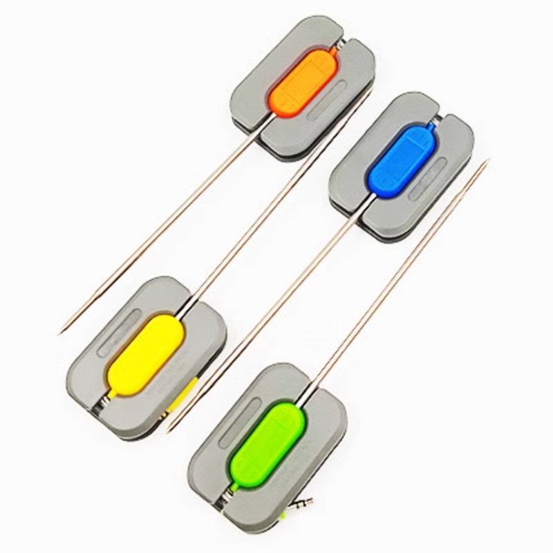 مسبار درجة حرارة للشواء مخصص للأغذية بمقبض من السيليكون